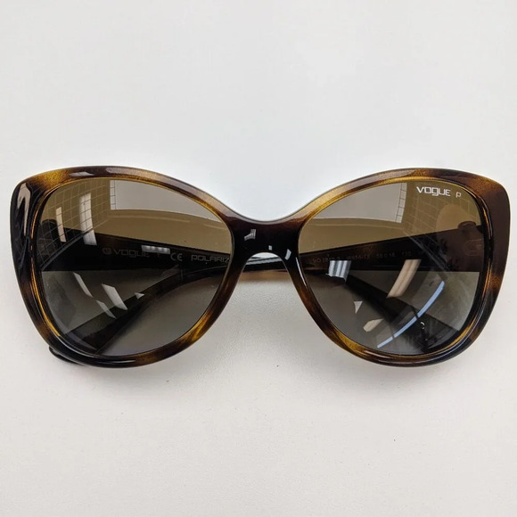 🕶️ Vogue VO2819-S W656/T5 Polarized Cat Eye Sunglasses 58/16-135 / JLI615🕶️ - Picture 1 of 8